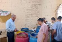 ضبط طن ونصف عسل فركتوز غير صالح للاستهلاك