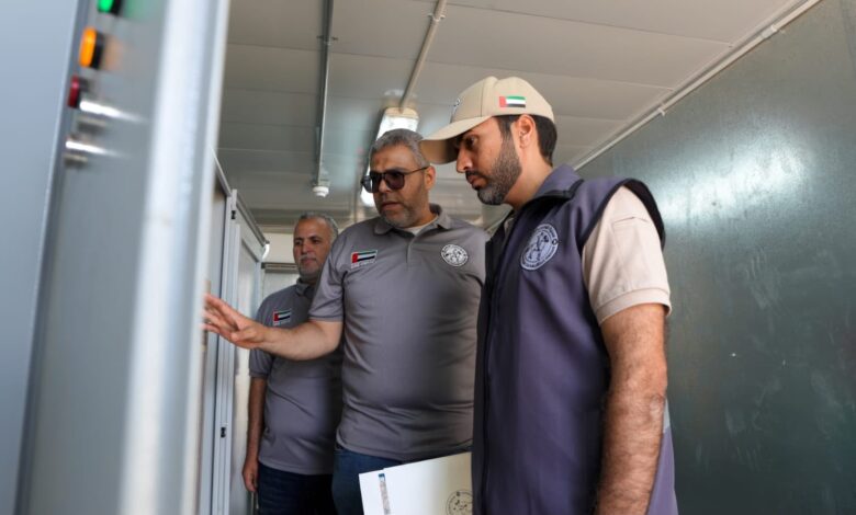 محطات التحلية الإماراتية في رفح تضخ مليوني جالون مياه يوميًا إلى غزة ضمن عملية الفارس الشهم 3