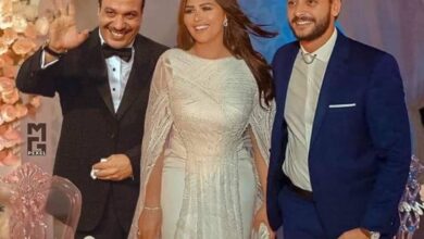 انفصال أحمد خالد صالح وهنادي مهنا 