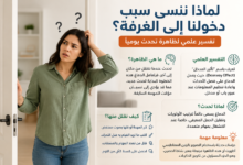 نسيان سبب دخولك إلى الغرفة