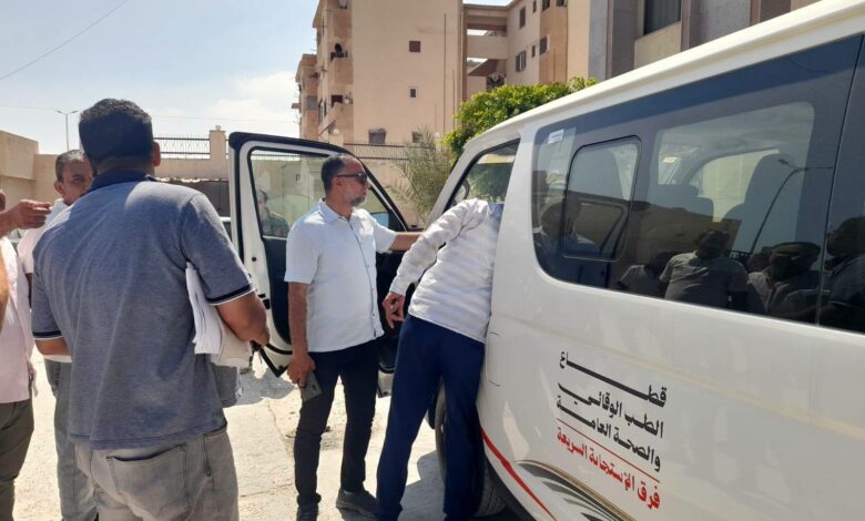 صحة شمال سيناء تتسلم 3 سيارات جديدة لدعم الطب الوقائي والخدمات الصحية