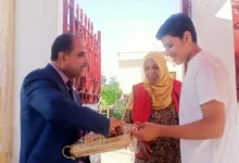 العبور تحتفل بانتهاء امتحانات الثانوية العامة بتوزيع "شيكولاتة النجاح" على الطلاب