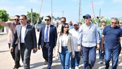 ​وزير الري ومحافظ البحيرة يتفقدان جاهزية الشبكة المائية لمواجهة ذروة الاستهلاك