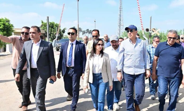 وزير الري ومحافظ البحيرة يتفقدان جاهزية الشبكة المائية لمواجهة ذروة الاستهلاك