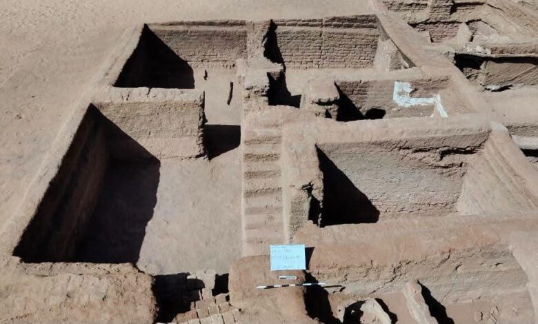 الكشف عن مدينة سكنية متكاملة من العصر البيزنطي بواحة الداخلة