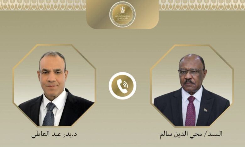 وزير الخارجية ونظيره السوداني يبحثان التعاون المشترك وتطورات الأوضاع