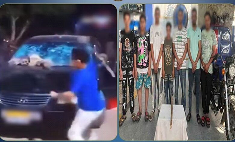 بسبب أولوية المرور.. الداخلية تكشف ملابسات فيديو الاعتداء على سيارة في بني سويف