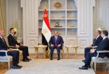 السيسي يستقبل جاريد كوشنر في العلمين بحضور وزير الخارجية ورئيس المخابرات
