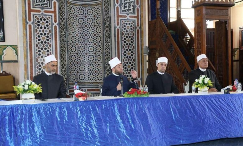 ​اجتماع لوزير الأوقاف مع أئمة الجيزة للارتقاء بالأداء الدعوي