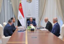 ​السيسي يلتقي مدبولي ووزيري التربية والتعليم والتعليم العالي بالعلمين