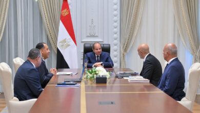 ​السيسي يلتقي مدبولي ووزيري التربية والتعليم والتعليم العالي بالعلمين