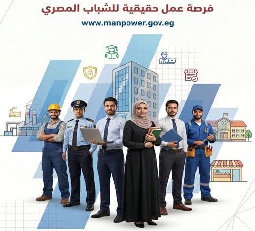 1489 فرصة عمل جديدة للشباب بجهود وزارة العمل..اعرف التفاصيل