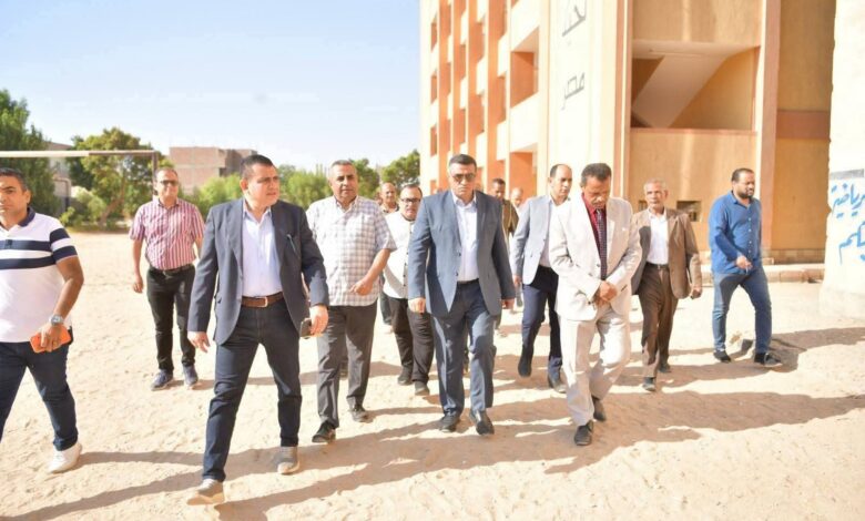 محافظ قنا يحيل مدير ووكيل مدرسة الشهيد محمد إسماعيل قناوي للتحقيق
