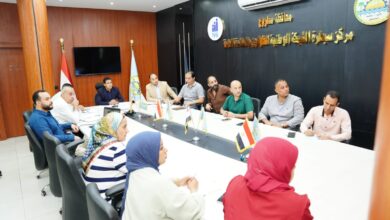نائب محافظ مطروح يبحث تطوير البوابة الإلكترونية ضمن منظومة الحكومة الرقمية
