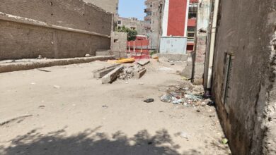 حفرة صرف صحي تهدد أهالي شارع نهاد طه بأبو قرقاص