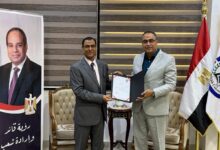 زكريا هيبة مشرفًا على قطاع خدمة المجتمع وتنمية البيئة بجامعة العريش
