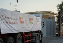 800 طن مساعدات إماراتية إلى غزة.. عبور 5 قوافل تضم 75 شاحنة ضمن «الفارس الشهم 3»