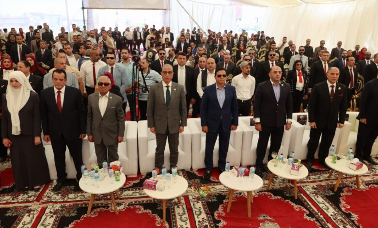 حماة الوطن بالجيزة يطلق شرارة احتفالات نصر أكتوبر.. و60 ألف كرتونة مواد غذائية هدية لأهالينا