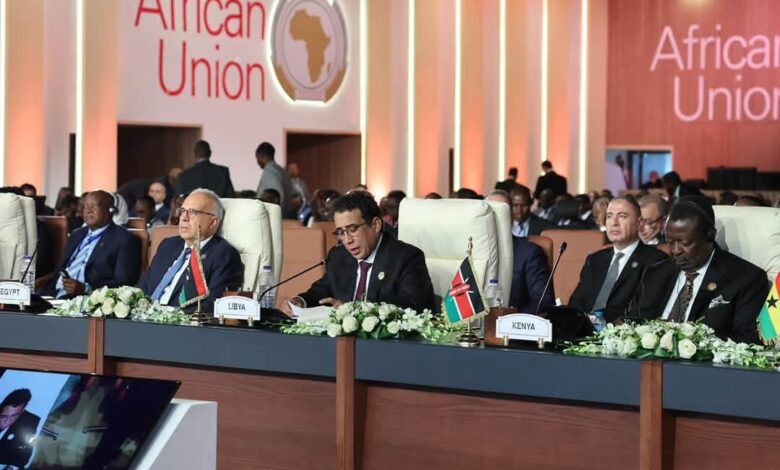رئيس المجلس الرئاسي الليبي يُشارك في أعمال الاجتماع التنسيقي الثامن لمنتصف العام للاتحاد الإفريقي